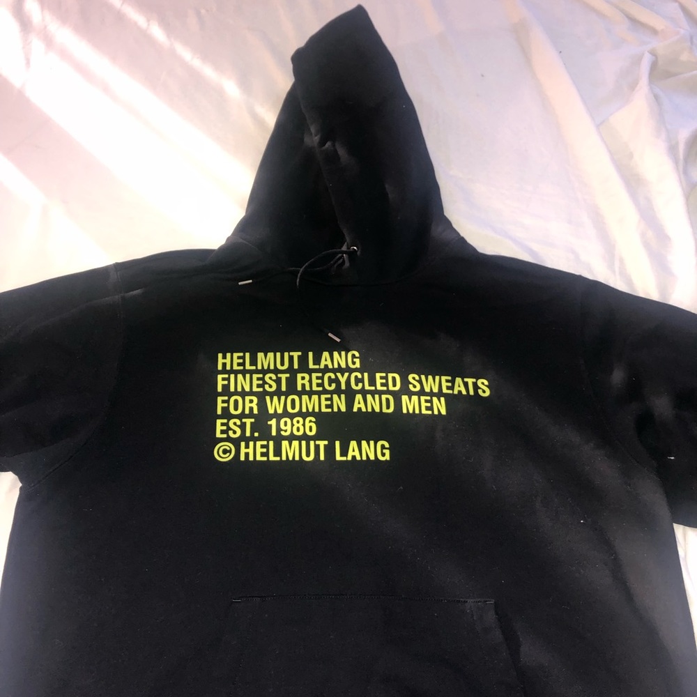 Helmut Lang black sweater